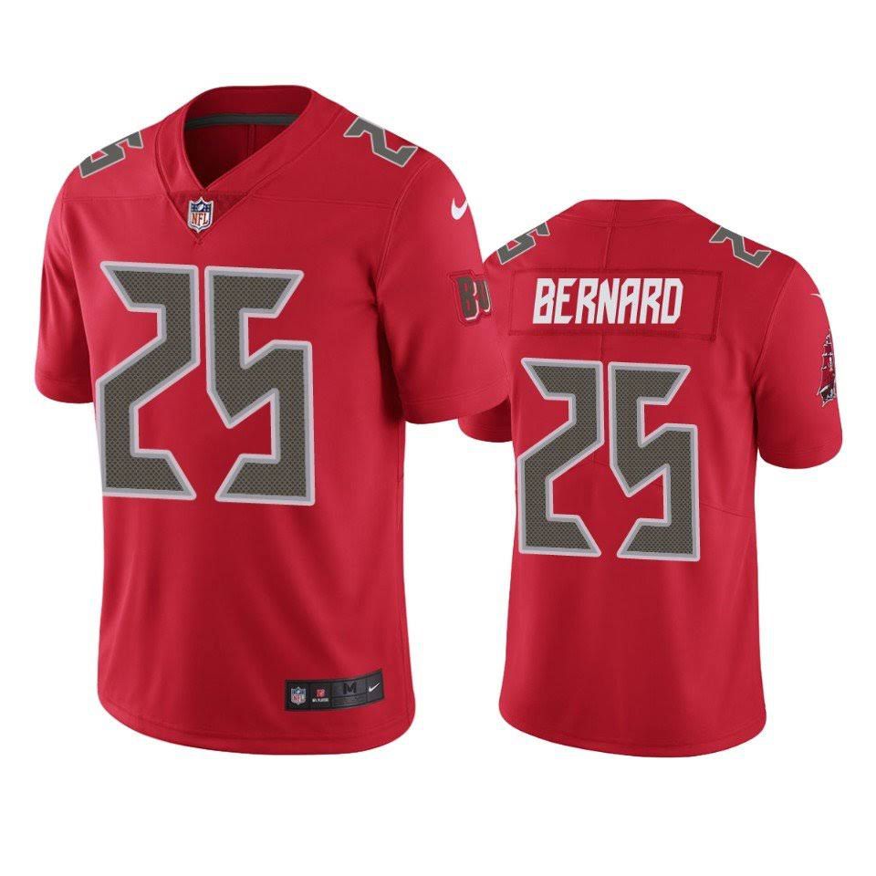 Men Tampa Bay Buccaneers 25 Giovani Bernard Nike Red Color Rush Limited NFL Jersey